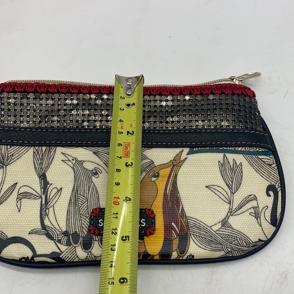 Sakroots Wristlet with birds pattern MCB5281P - Picture 13 of 14